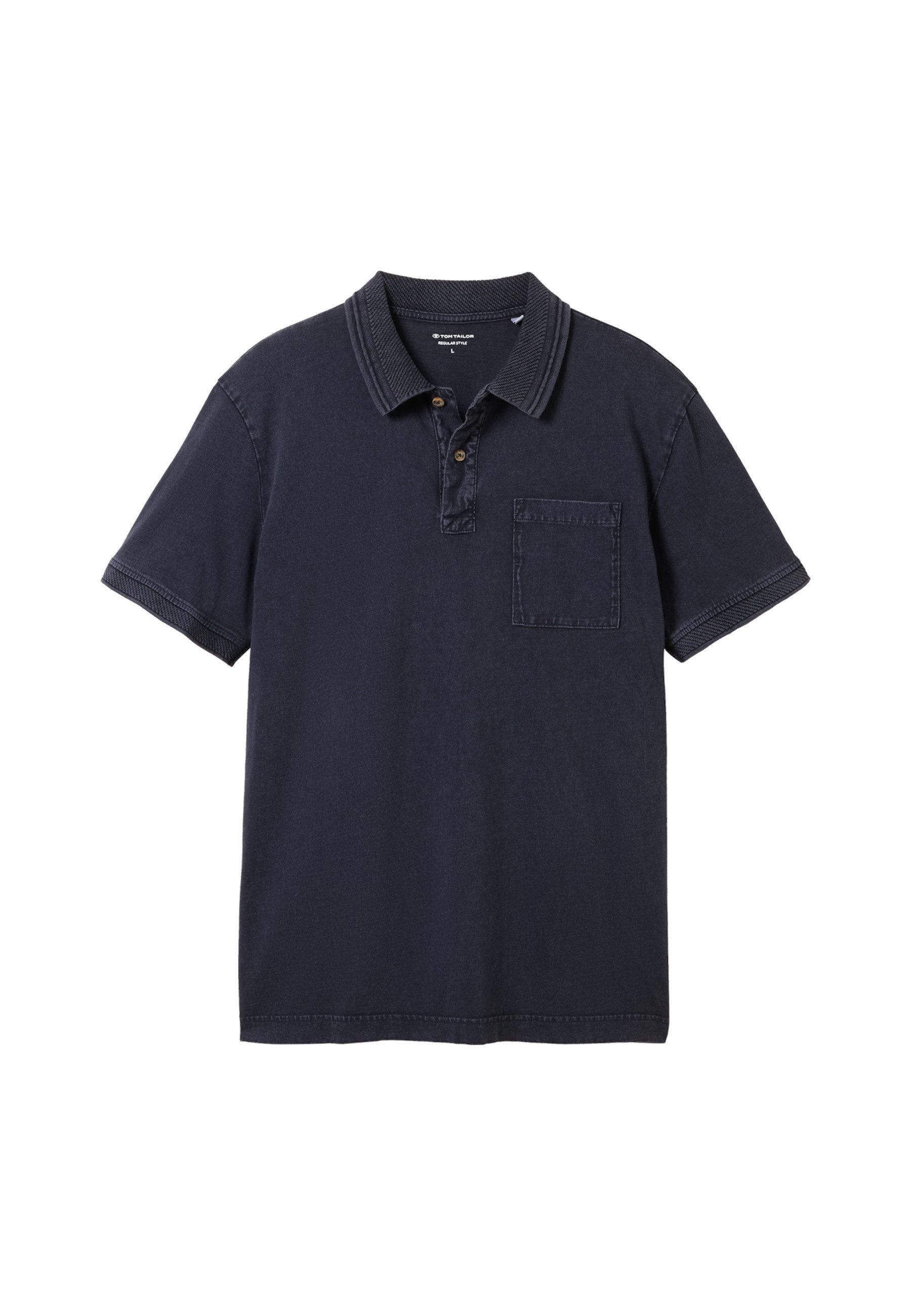 TOM TAILOR Poloshirt Poloshirt Kurzarmshirt mit günstig online kaufen
