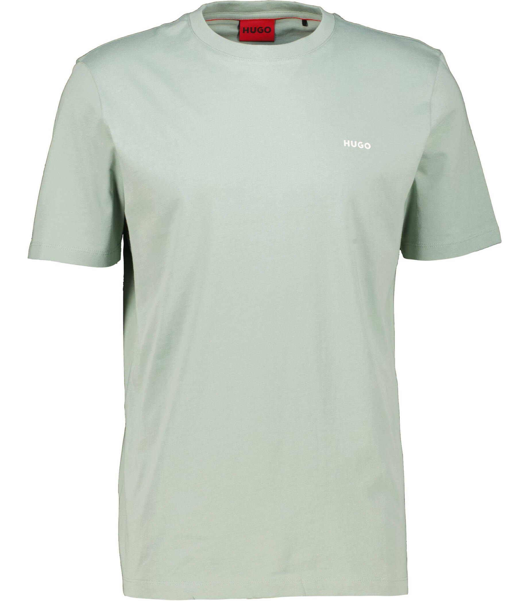(43) DERO222 T-Shirt HUGO Herren grün T-Shirt (1-tlg)