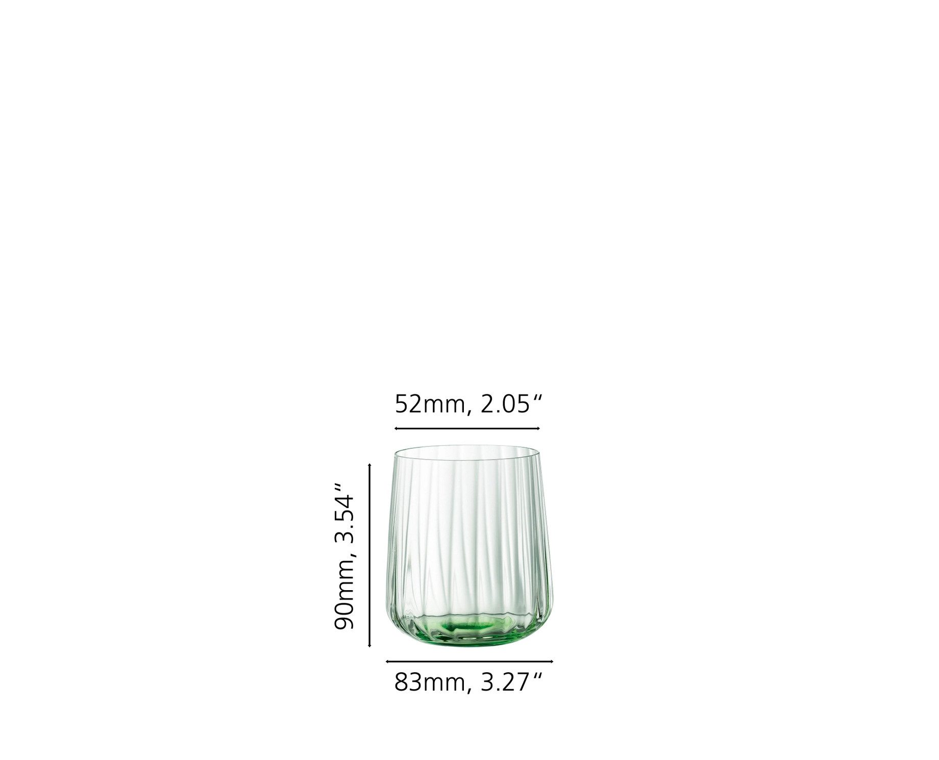 SPIEGELAU Glas Spiegelau Lifestyle Becher 2er Set, Kristallglas