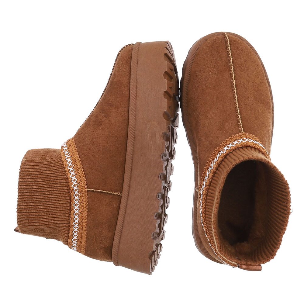 Ital-Design Damen Snowboots Freizeit Snowboots (88519238) Flach Stiefelette günstig online kaufen