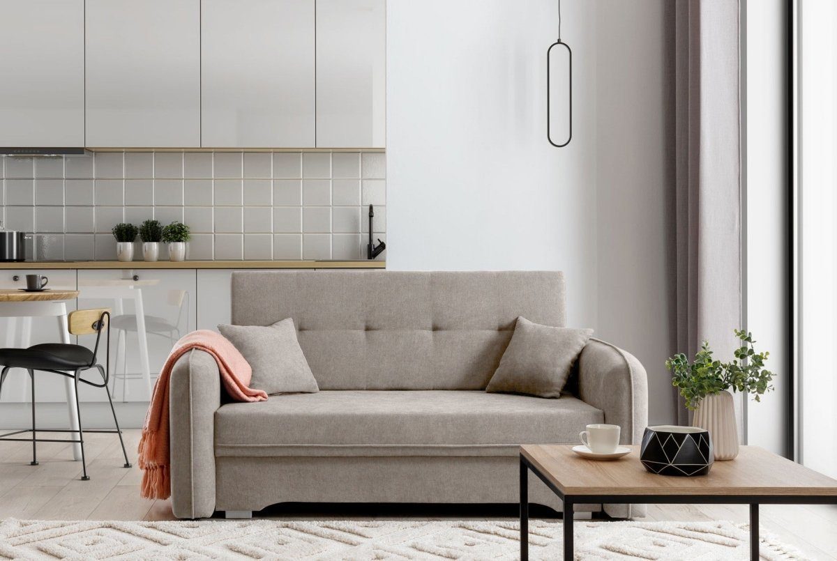 Luxusbetten24 Schlafsofa Designer Sofa Elayn, mit günstig online kaufen