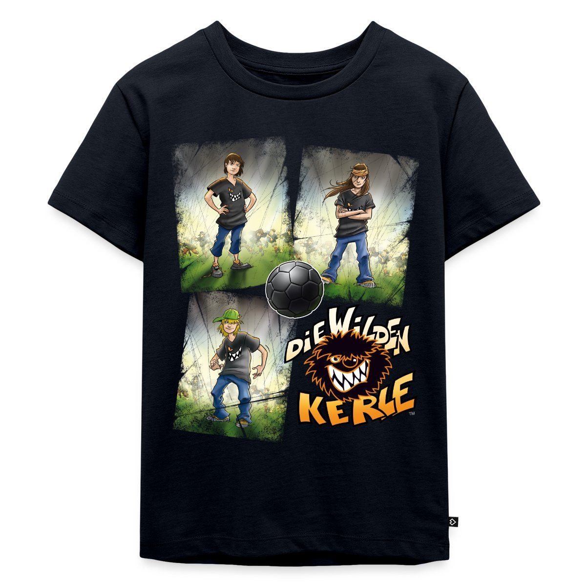 T-Shirt Die Wilden Kerle Quartett Logo Kinder Premium T-Shirt