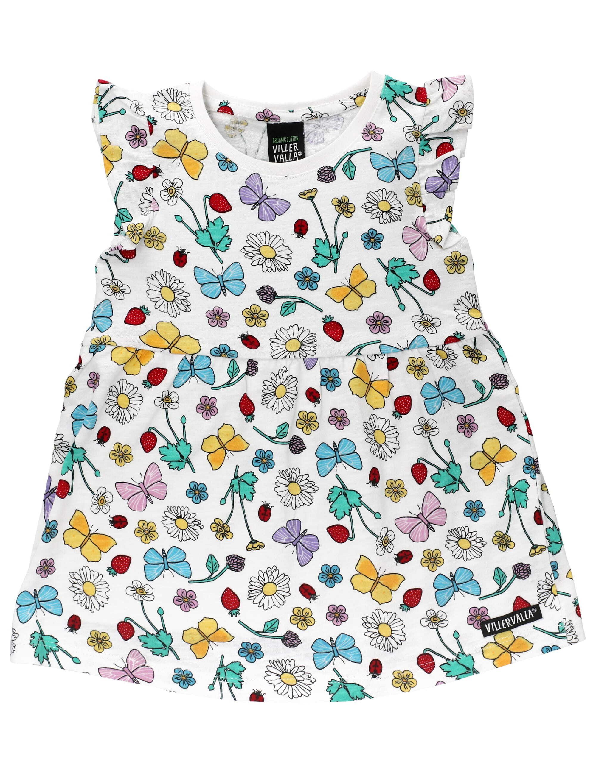 Sommerkleid Kleid Blume Rüschen