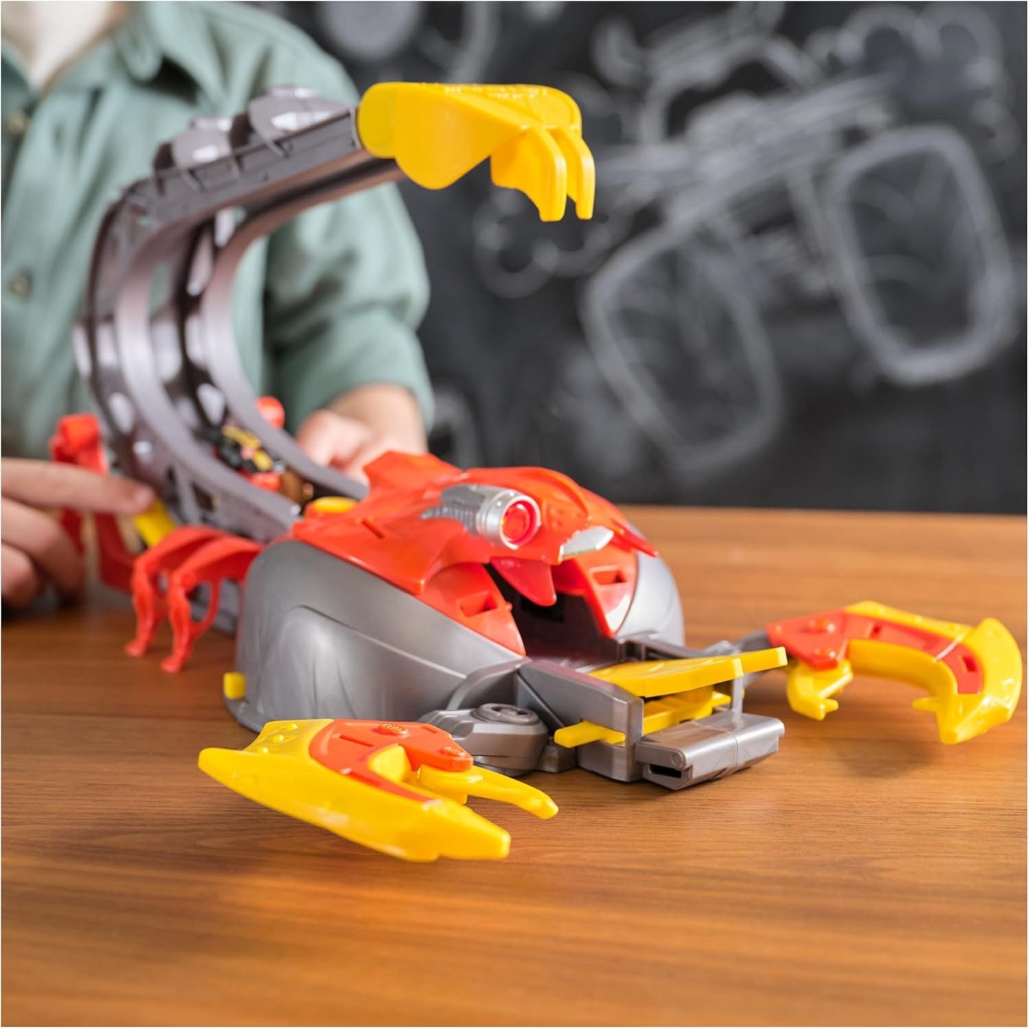 Spin Master Spielzeug-Monstertruck 6069752 Monster Jam - Venom Velocity Playset