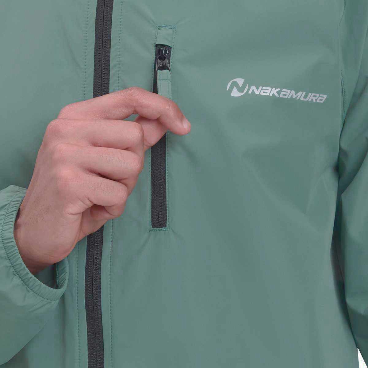NAKAMURA Fahrradjacke He.-Funktions-Jacke Loki M GREEN DARK