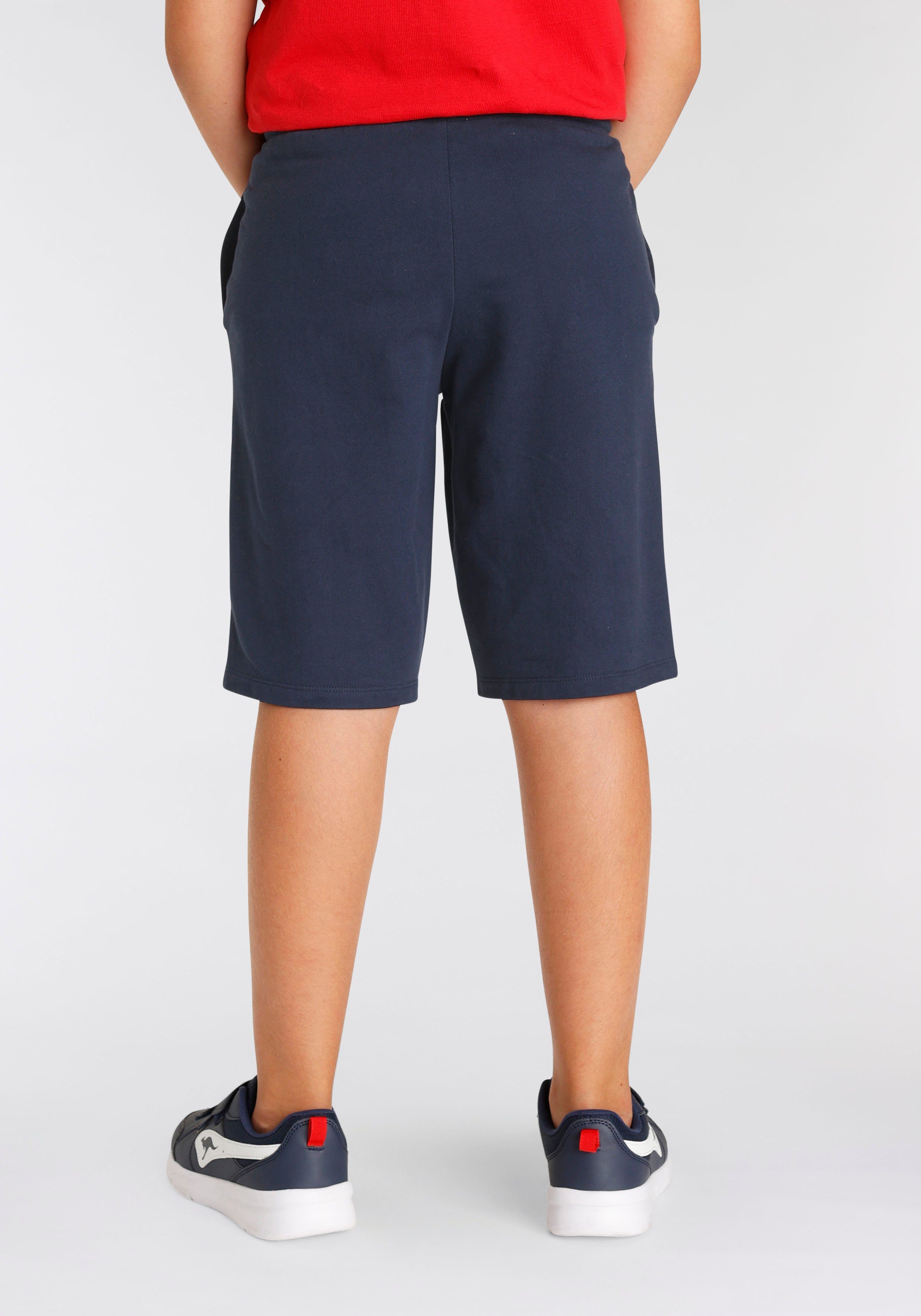 KangaROOS Sweatshorts, Basic Sweatbermudas mit Logo-Druck Modische Kangaroos Drucke