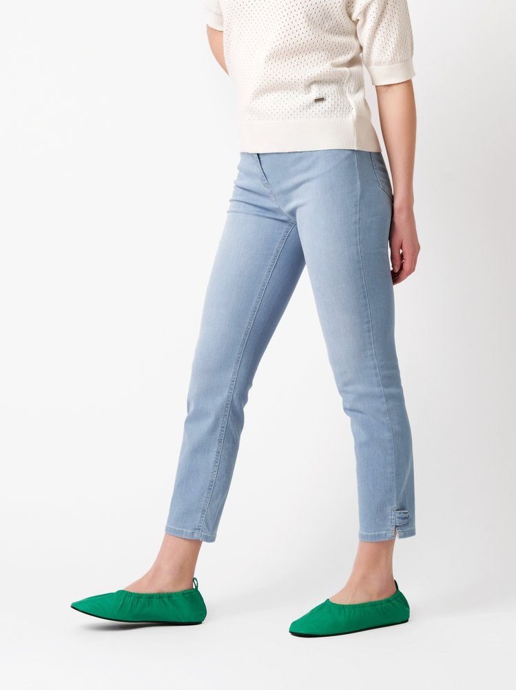 TONI 7/8-Jeans be loved 7/8 Slim Fit, mit kleinem Schlitz am Beinabschluß