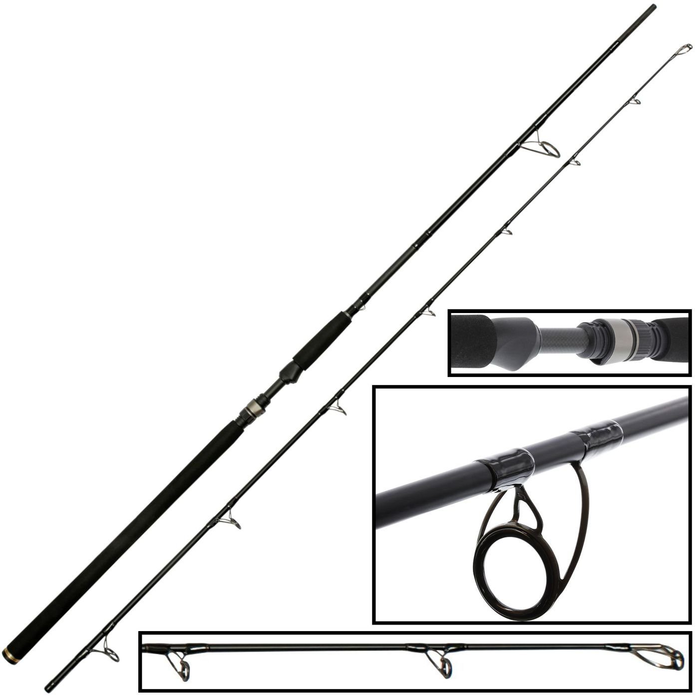 Baitcasterrute W3 Powercast 2ND XXXH 233cm 60-150g - Spinnrute