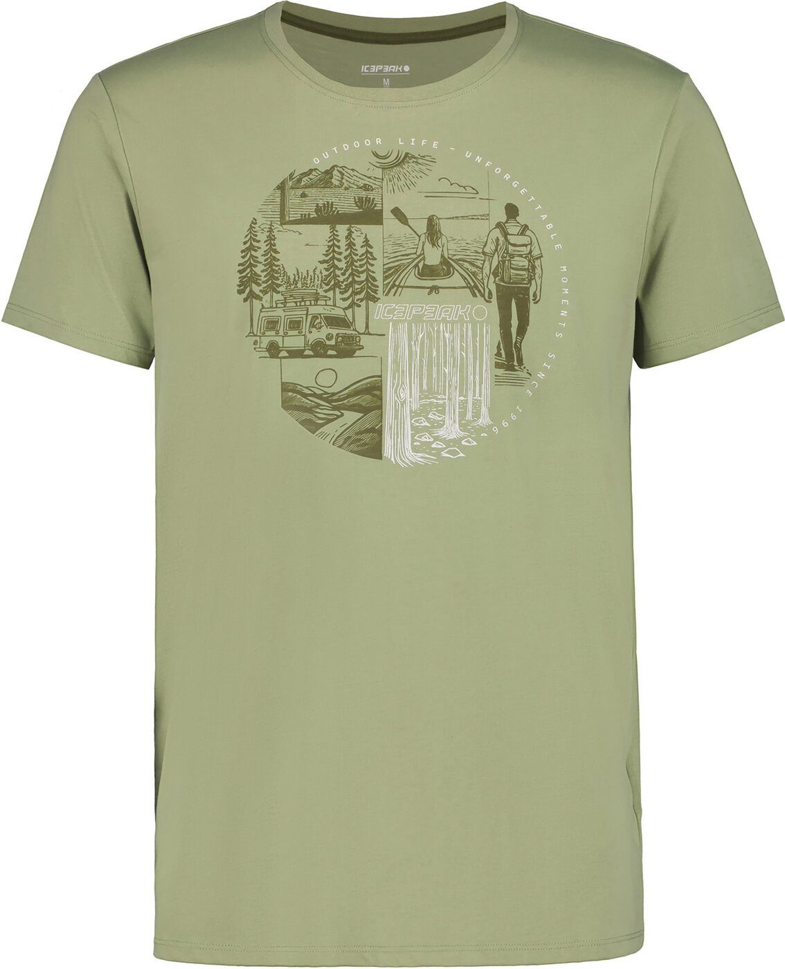 Ice Funktionsshirt ICEPEAK BEEVILLE HELLGRÜN