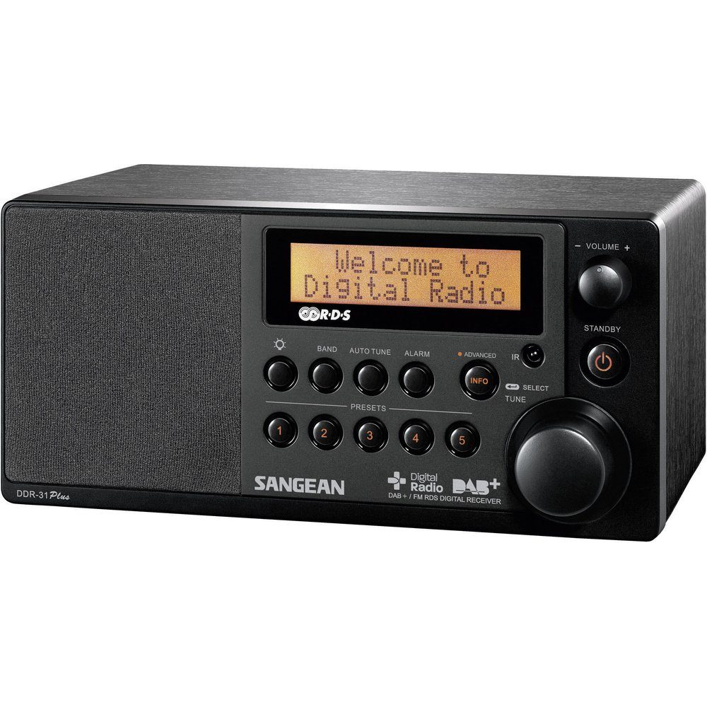 Sangean Sangean DDR-31+ Tischradio DAB+, UKW AUX Schwarz Radio