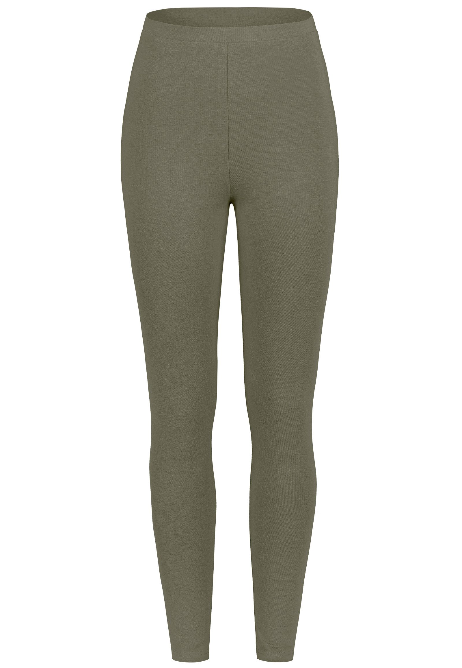 Leggings 3er-Pack hoher Bund elastisch