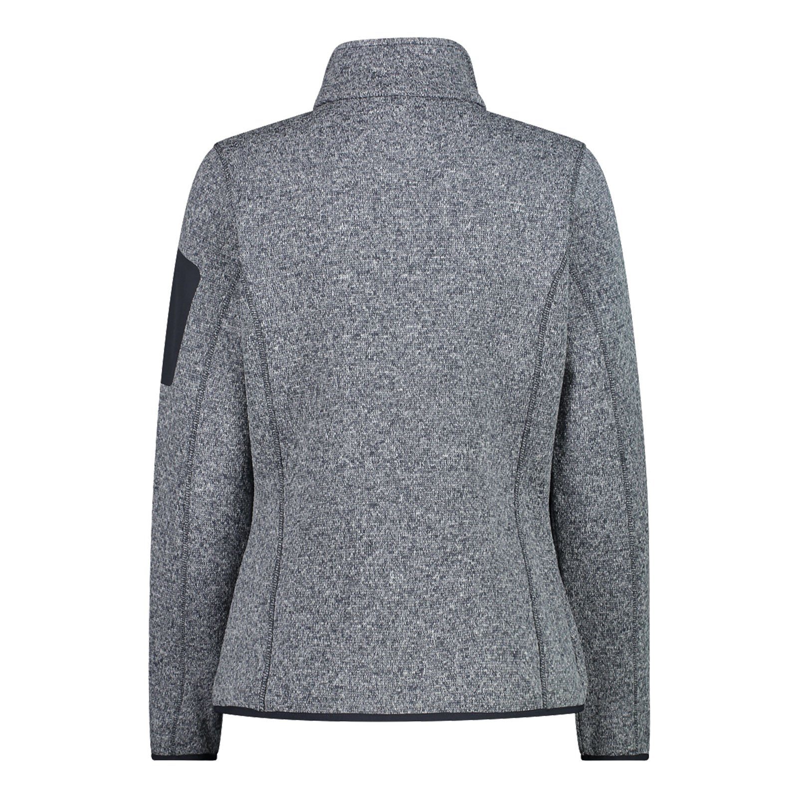 CMP Fleecejacke Woman 3H14746-18UP titanio Tech™ Jacket Material besonders Knit fuxia aus 