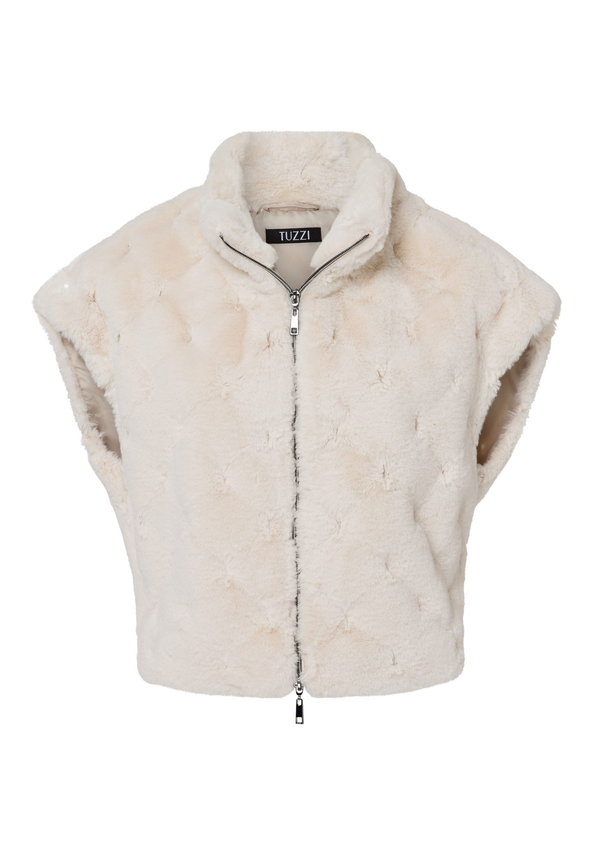 TUZZI Fellimitatweste mit weichem Griff günstig online kaufen