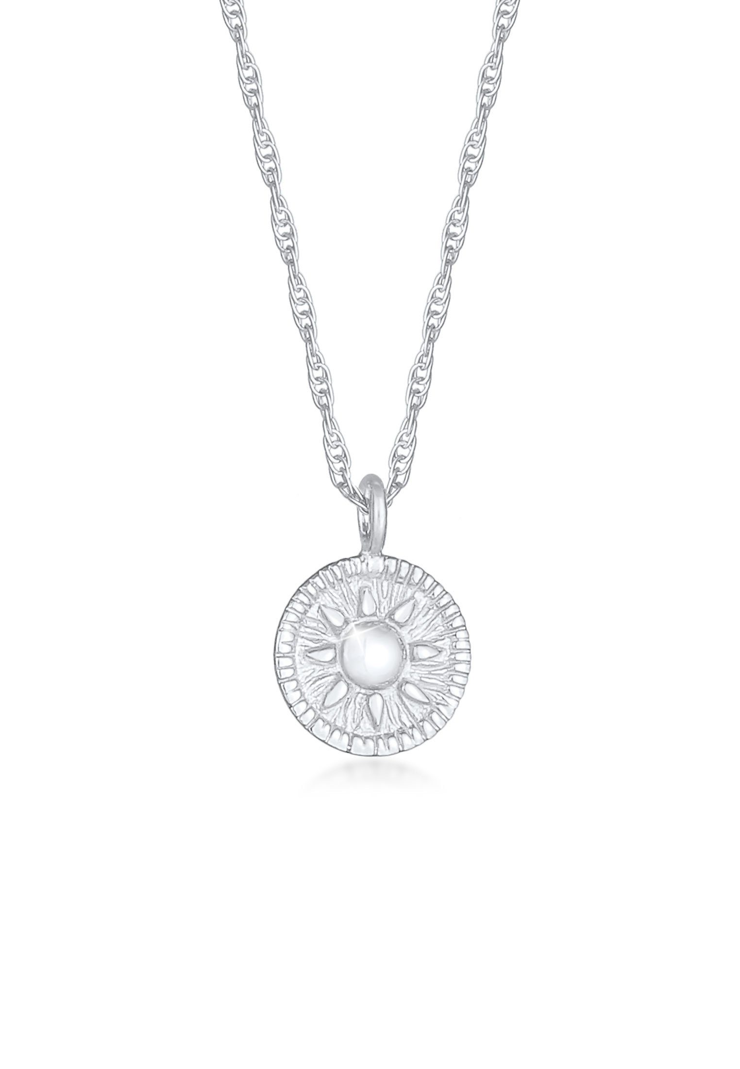 Elli Kette mit Anhänger Sonne Antik günstig online kaufen