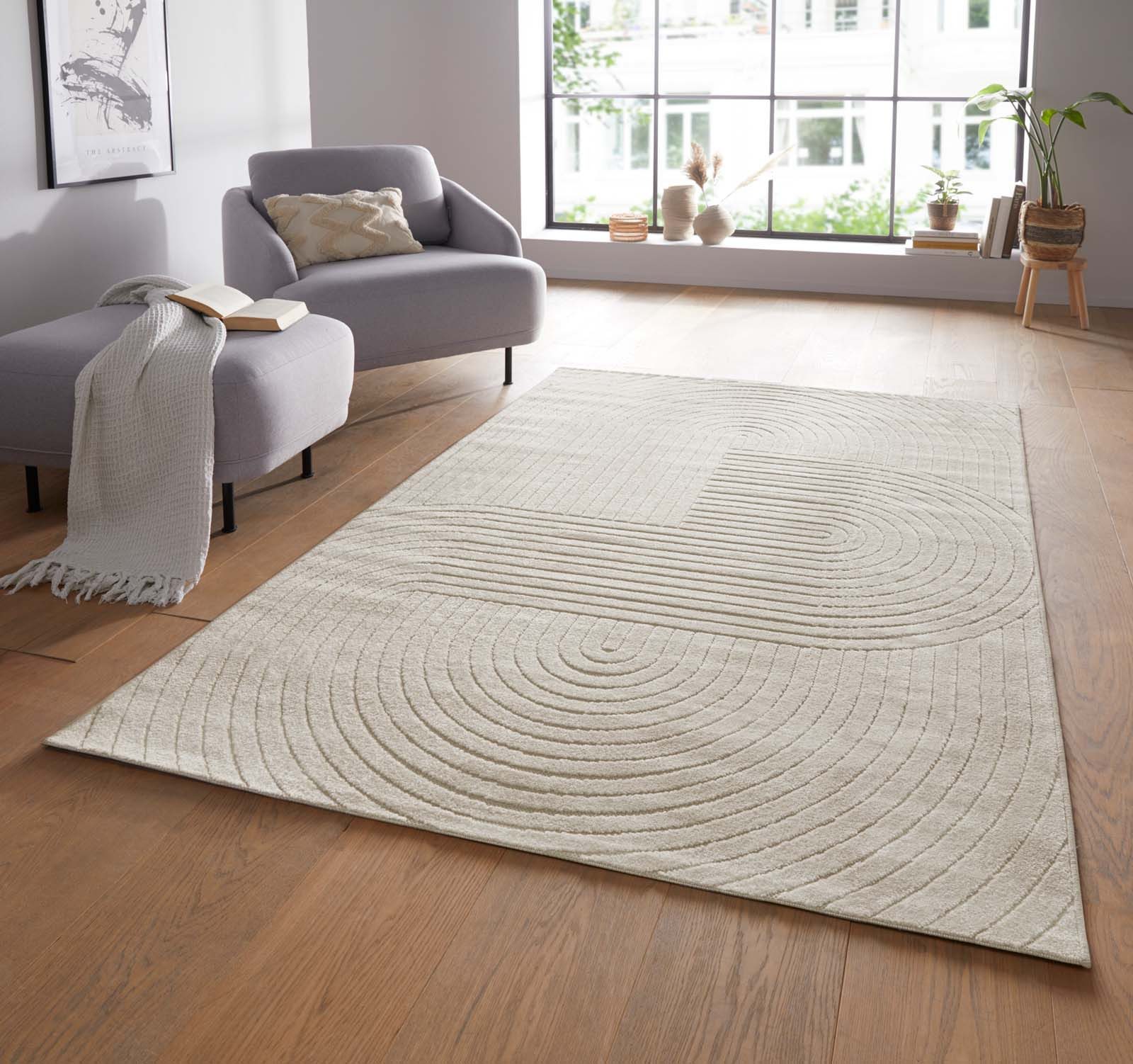 Teppich TaraCarpet Zen Modern fürs Wohnzimmer Schlafzimmer und Outdoorteppich