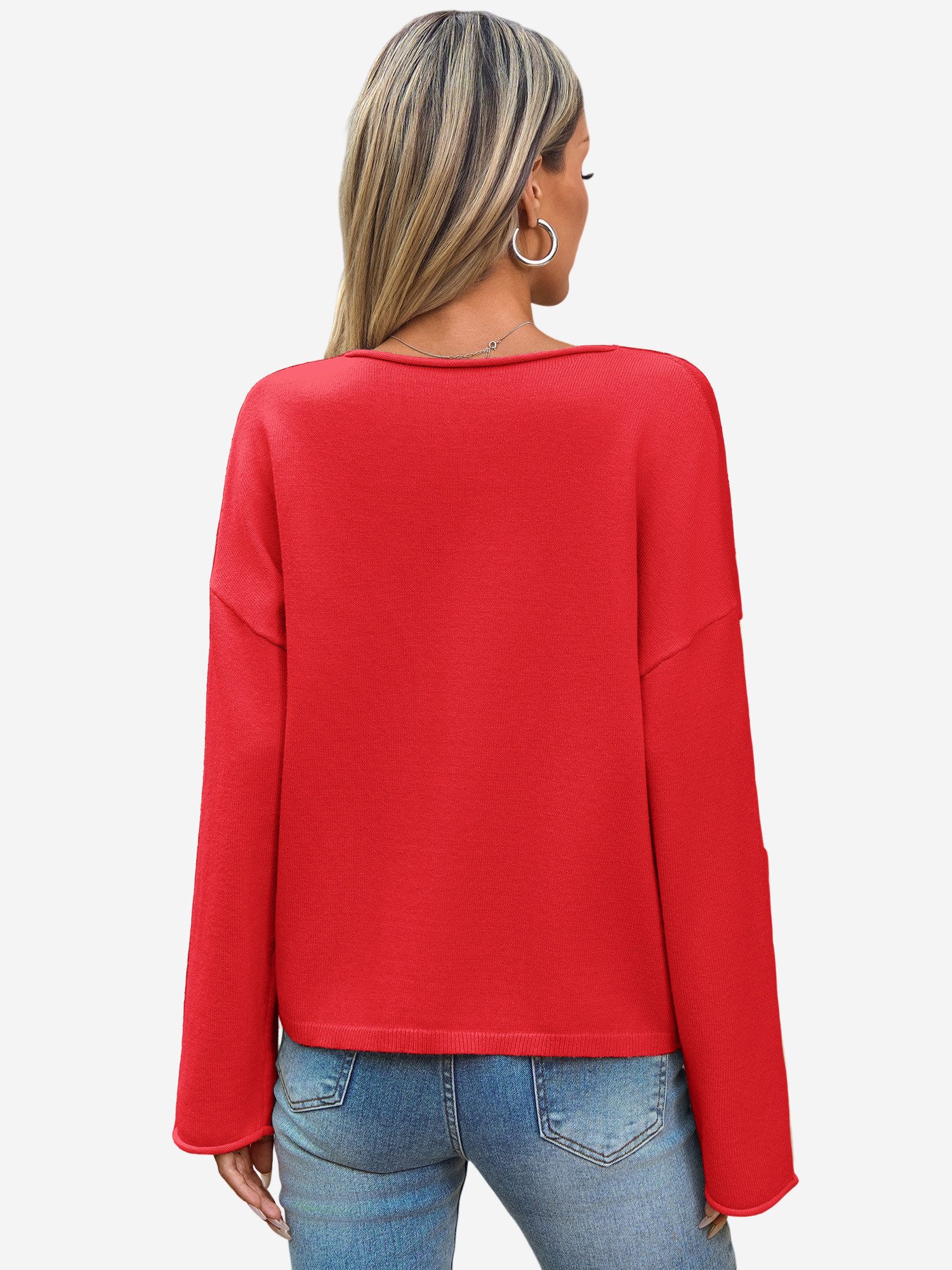 Imily Bela Cardigan Damen Kurze Lässige Strickjacke (Packung, 1-tlg., 1per- günstig online kaufen