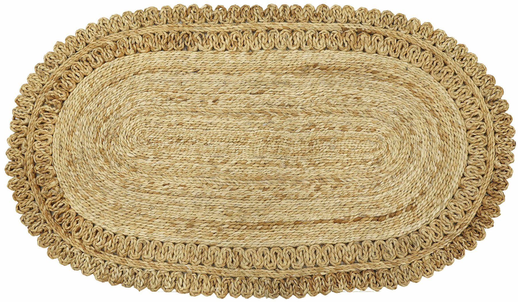 carpetfine Sisalteppich »Juteteppich Luca«, rechteckig, 13 mm Höhe, natürli günstig online kaufen