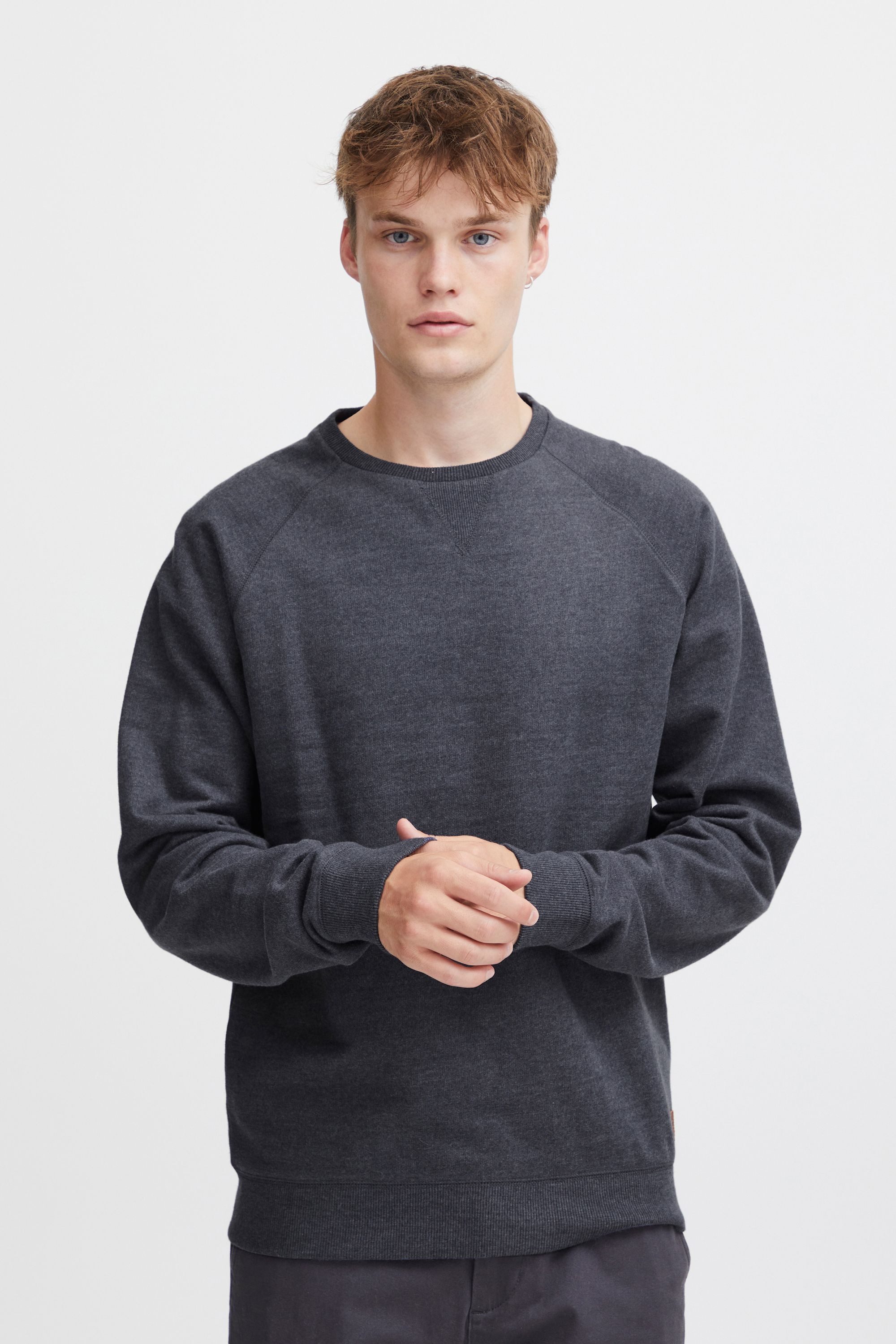 Blend Longpullover BHAlex Sweatpullover mit Raglanärmeln und elastischem Sa günstig online kaufen