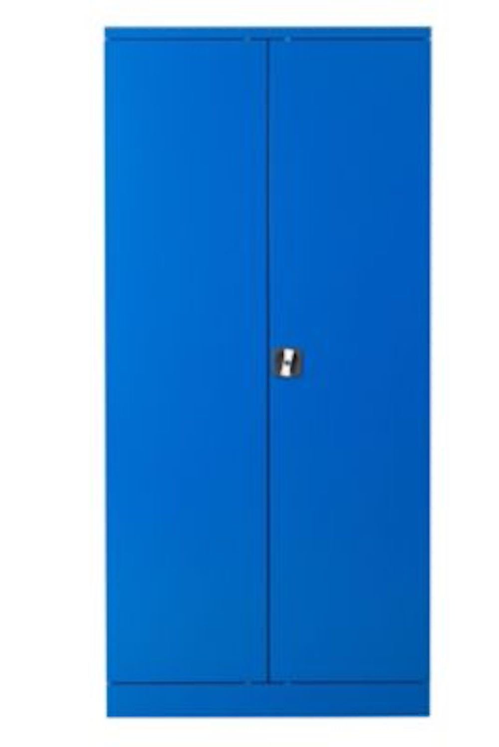 Grau-Rot Spind PROREGAL® Blau HxBxT 195x92x42cm, Bee, Stahlschrank