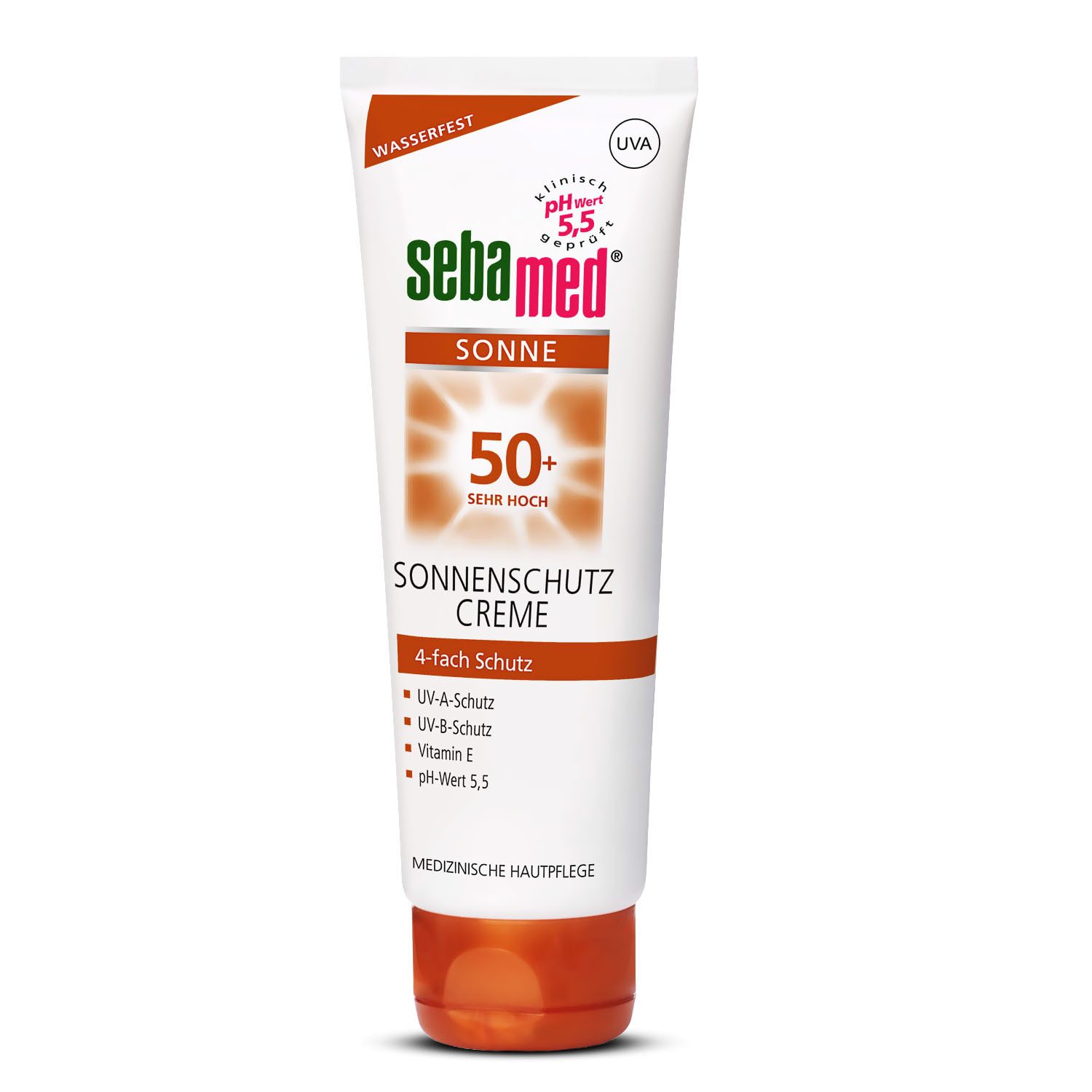 Sebapharma GmbH & Co.KG Sonnenschutzcreme SEBAMED Sonnenschutz Creme LSF 50+, 75 ml