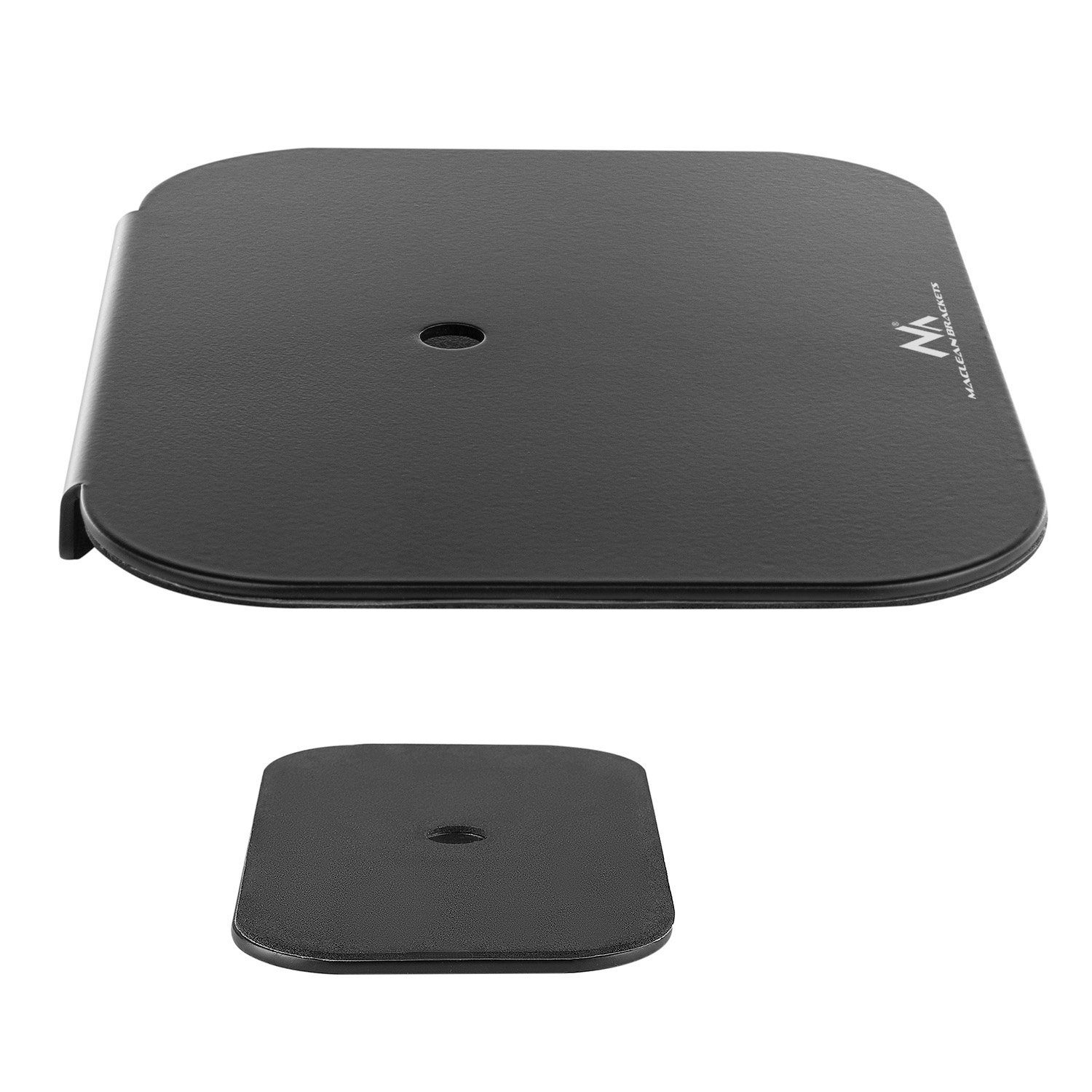 Maclean Monitor-Halterung MC-929 Tischplattenverstärkung für Monitorhalterungen, (190 x 153,5 x 15 mm, Montageset mit Anti-Rutsch-Pad 11mm) – Bild 4 von 5