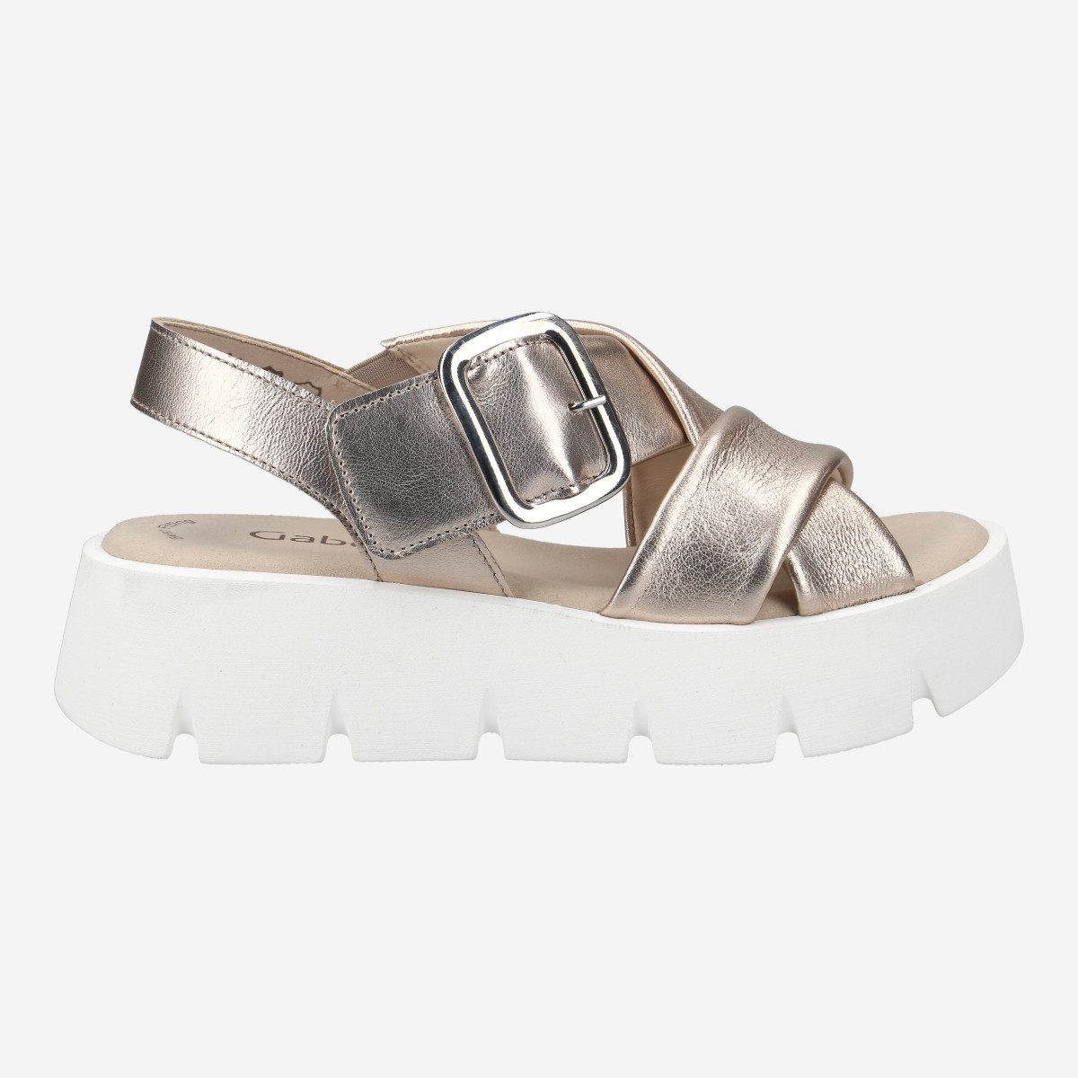 Gabor Gabor 44.752.62, Sandaletten in Beige, günstig online kaufen