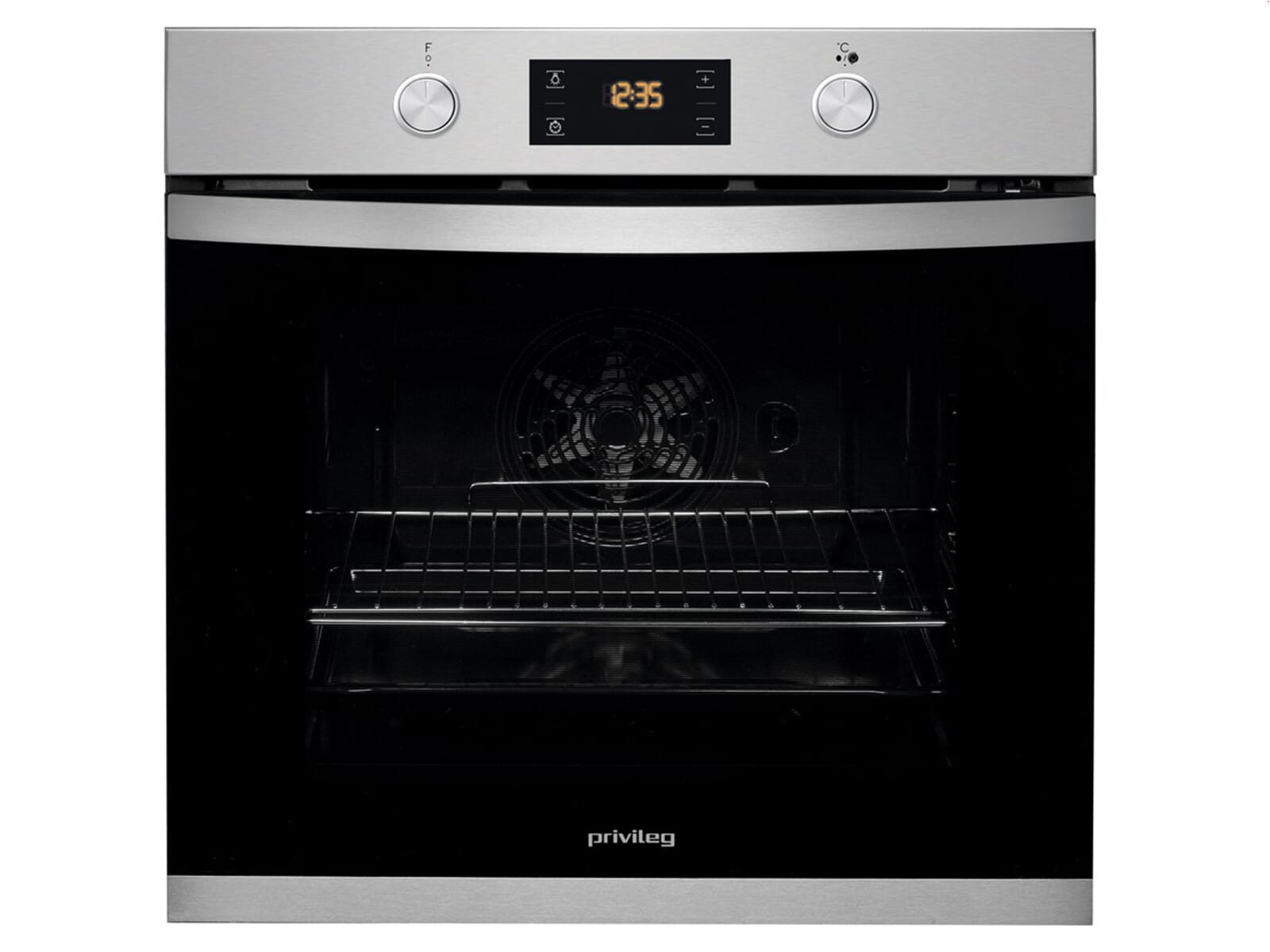Privileg Einbaubackofen PBWK3 ON8V IN Einbauherd-Backofen Edelstahl
