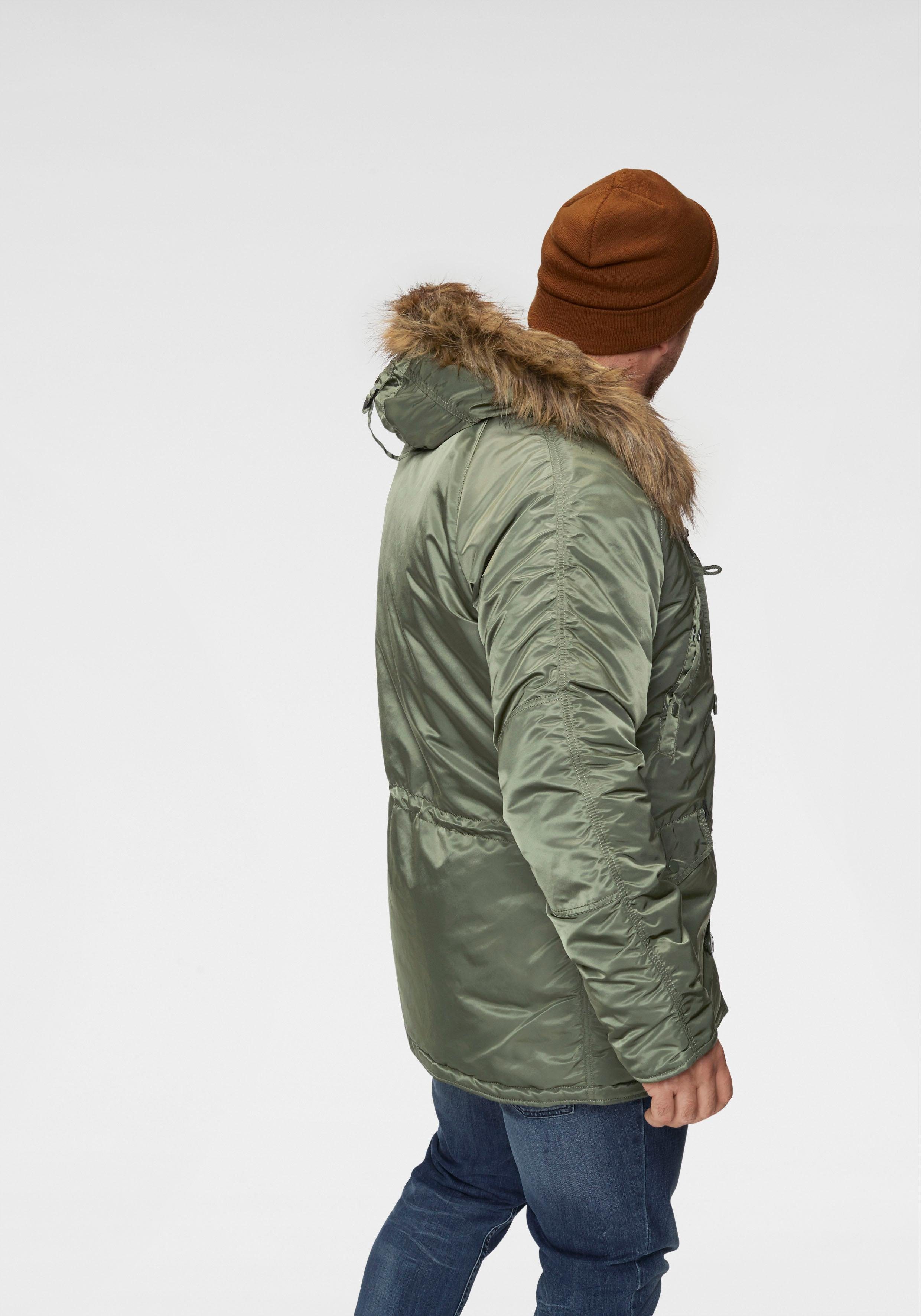 Alpha Industries Parka N3B VF 59 mit abnehmbarem Kunstfellkragen günstig online kaufen