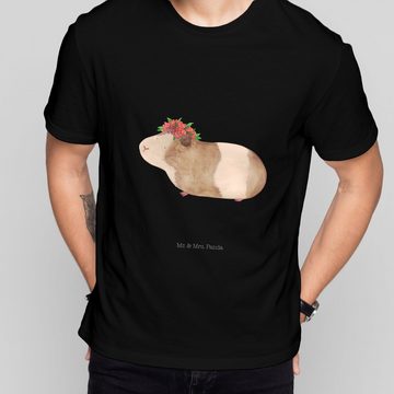 Mr. & Mrs. Panda T-Shirt Meerschweinchen weise - Schwarz - Geschenk, Spruch, Wunderland, Tiere (1-tlg)