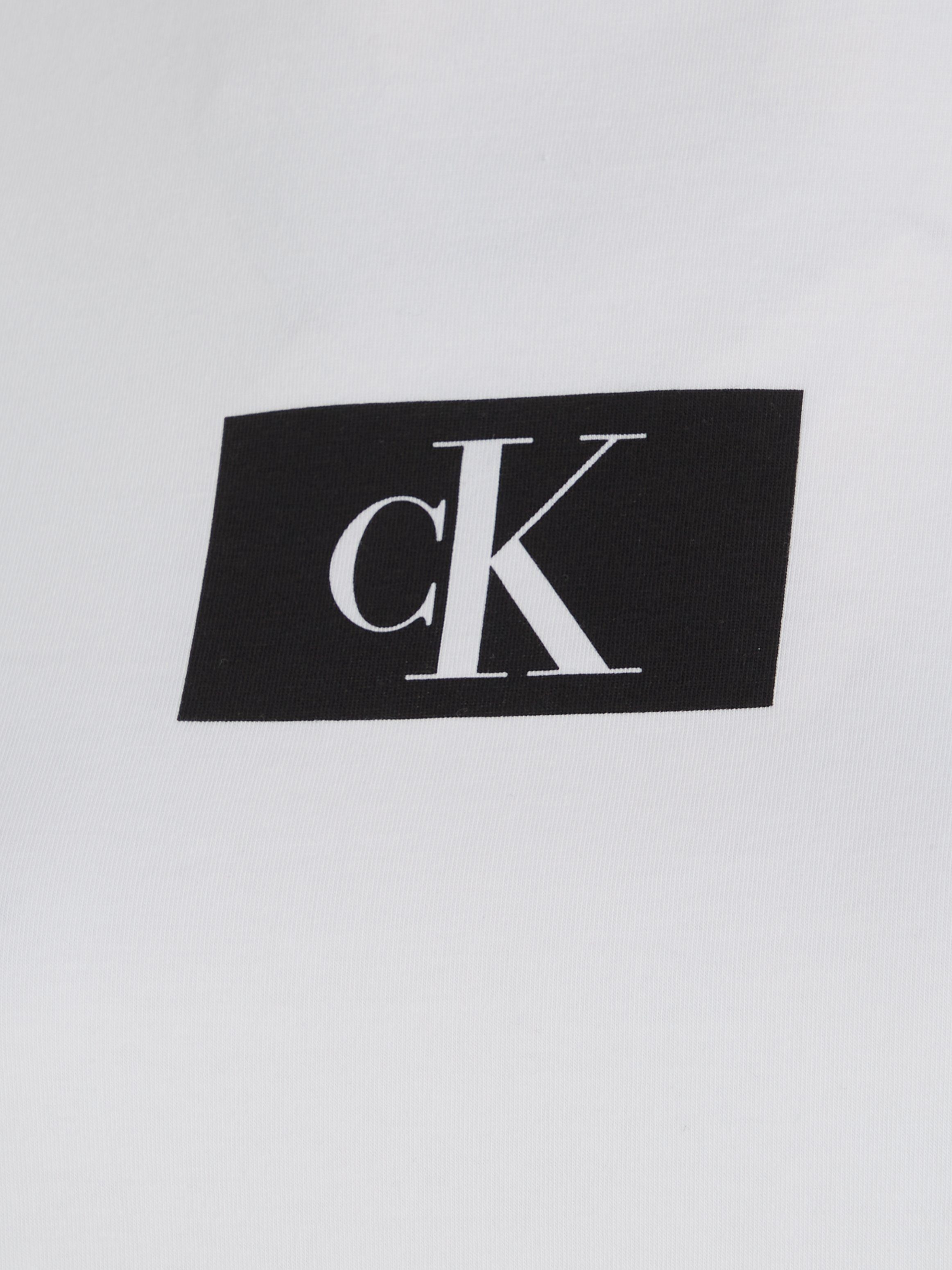 Kurzarmshirt CREW Underwear S/S WHITE Klein Calvin NECK