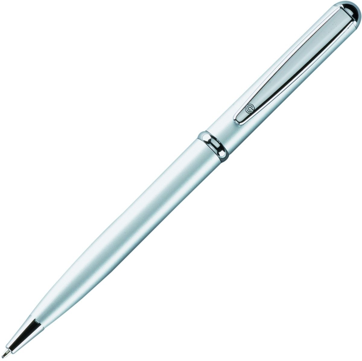 Füllfederhalter Kugelschreiber silber Serie Parma