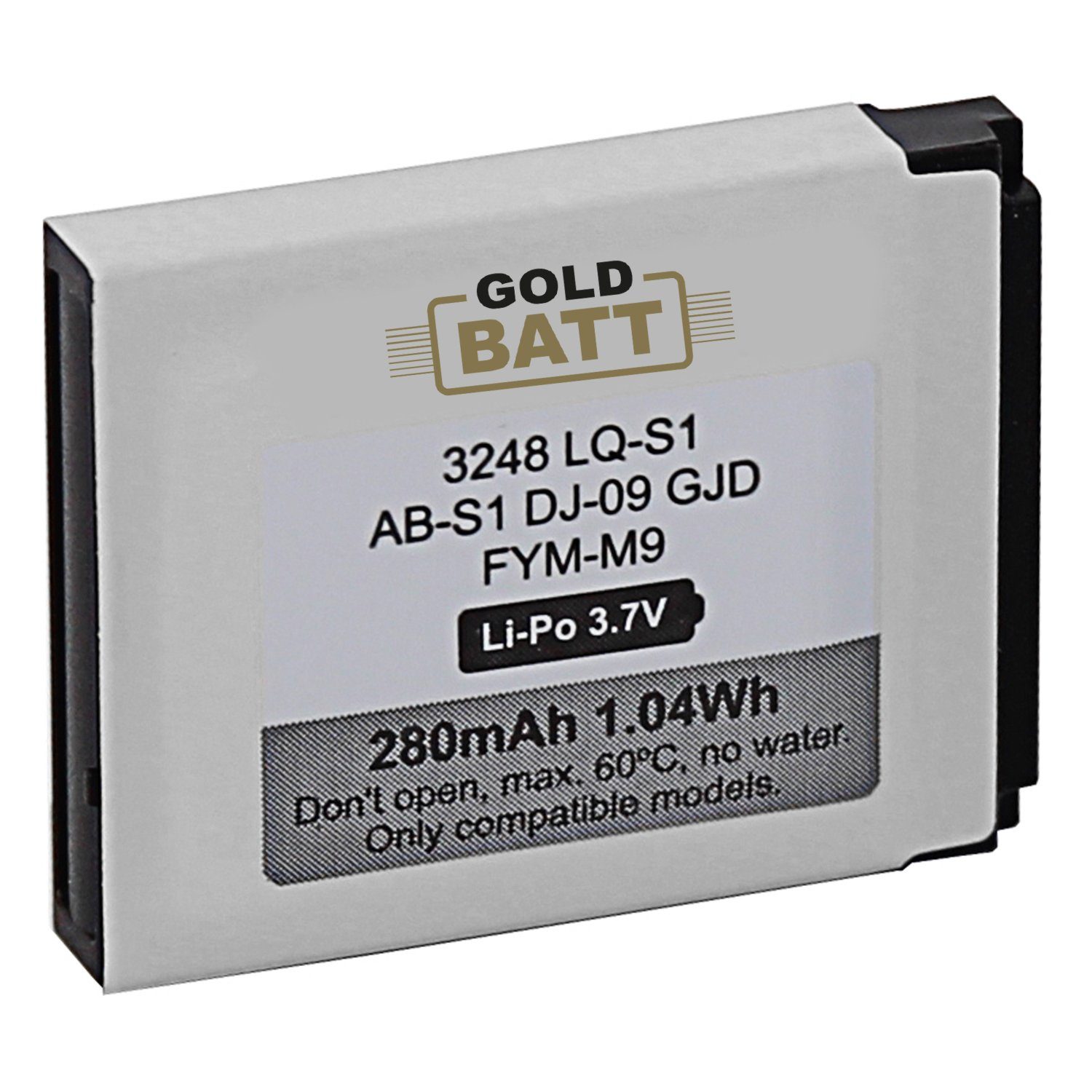GOLDBATT Akku S1 kompatibel mit LQ AB S1 DJ 09 GJD FYM M9 LQ S1