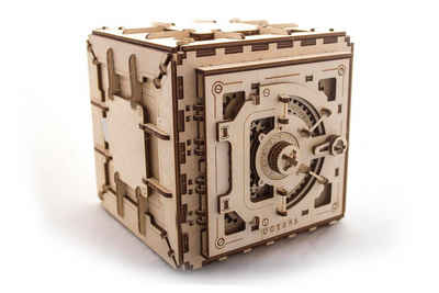 UGEARS 3D-Puzzle UGEARS Holz 3D-Puzzle Modellbausatz SAFE, 179 Puzzleteile