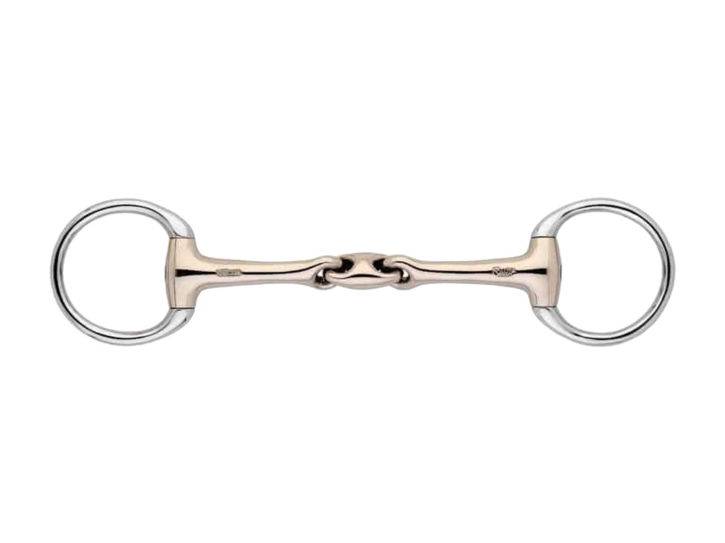 SPRENGER Trensengebiss Unterlegtrense Olivenkopf KK Ultra Sensogan, doppelt gebrochen, 14 mm