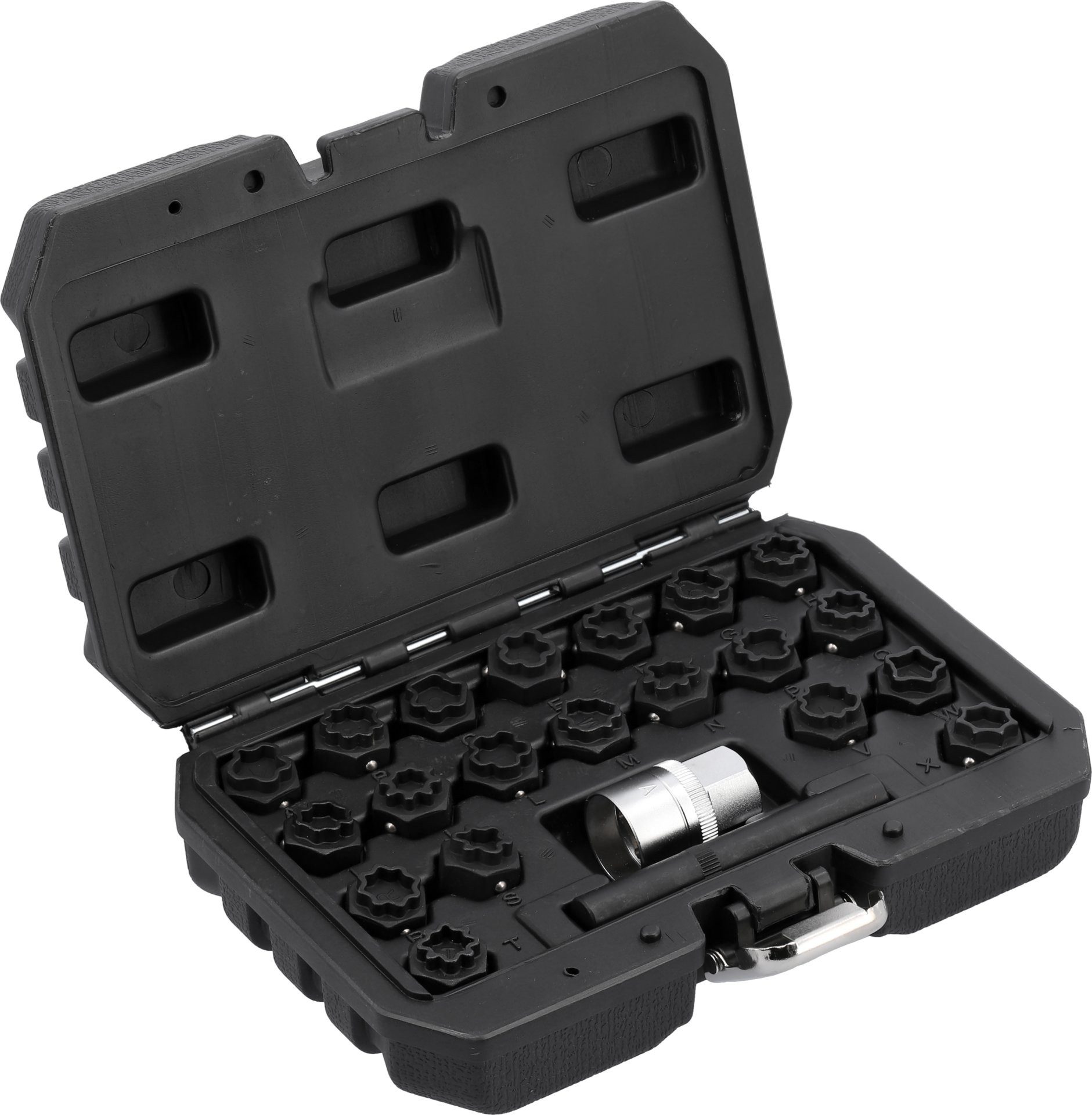 Yato Bit-Schraubendreher Set di dadi per viti di bloccaggio, (Nuss-Set für Sicherungsschrauben, Nuss-Set für Sicherungsschrauben)