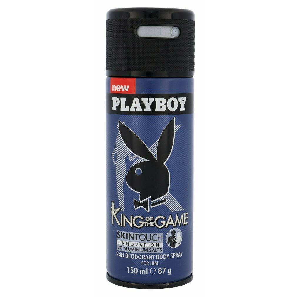 PLAYBOY Deo-Zerstäuber Playboy King of the Game Deodorant Spray 150ml