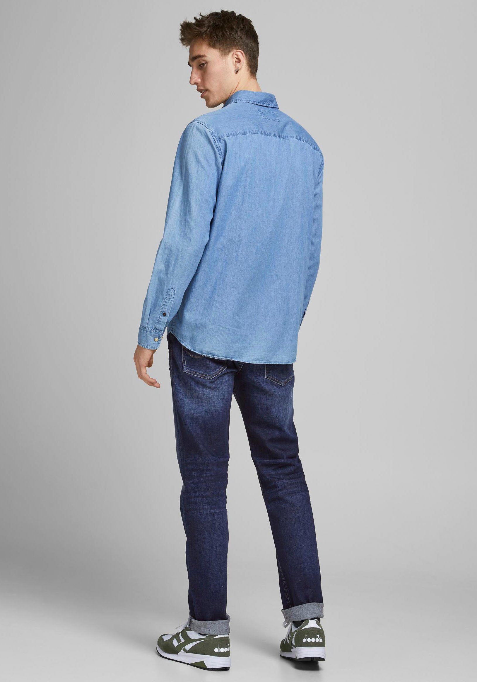 CLARK Jack JJORIGINAL blue-used Jones & Regular-fit-Jeans
