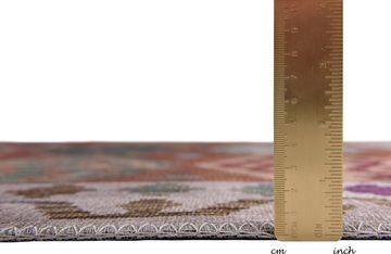 Teppich Cecilia 27596, Gino Falcone, rechteckig, Höhe: 3 mm, Flachgewebe, bedruckt, ideal im Wohnzimmer & Schlafzimmer