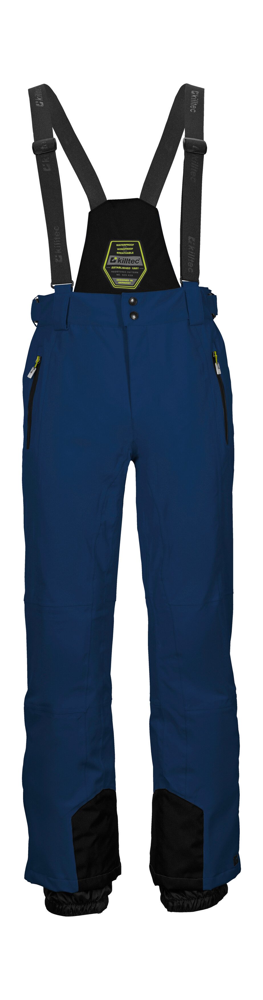 Killtec Skihose Enosh Wasser- und winddicht, atmungsaktiv, verstellbare Taille, Kantenschutz