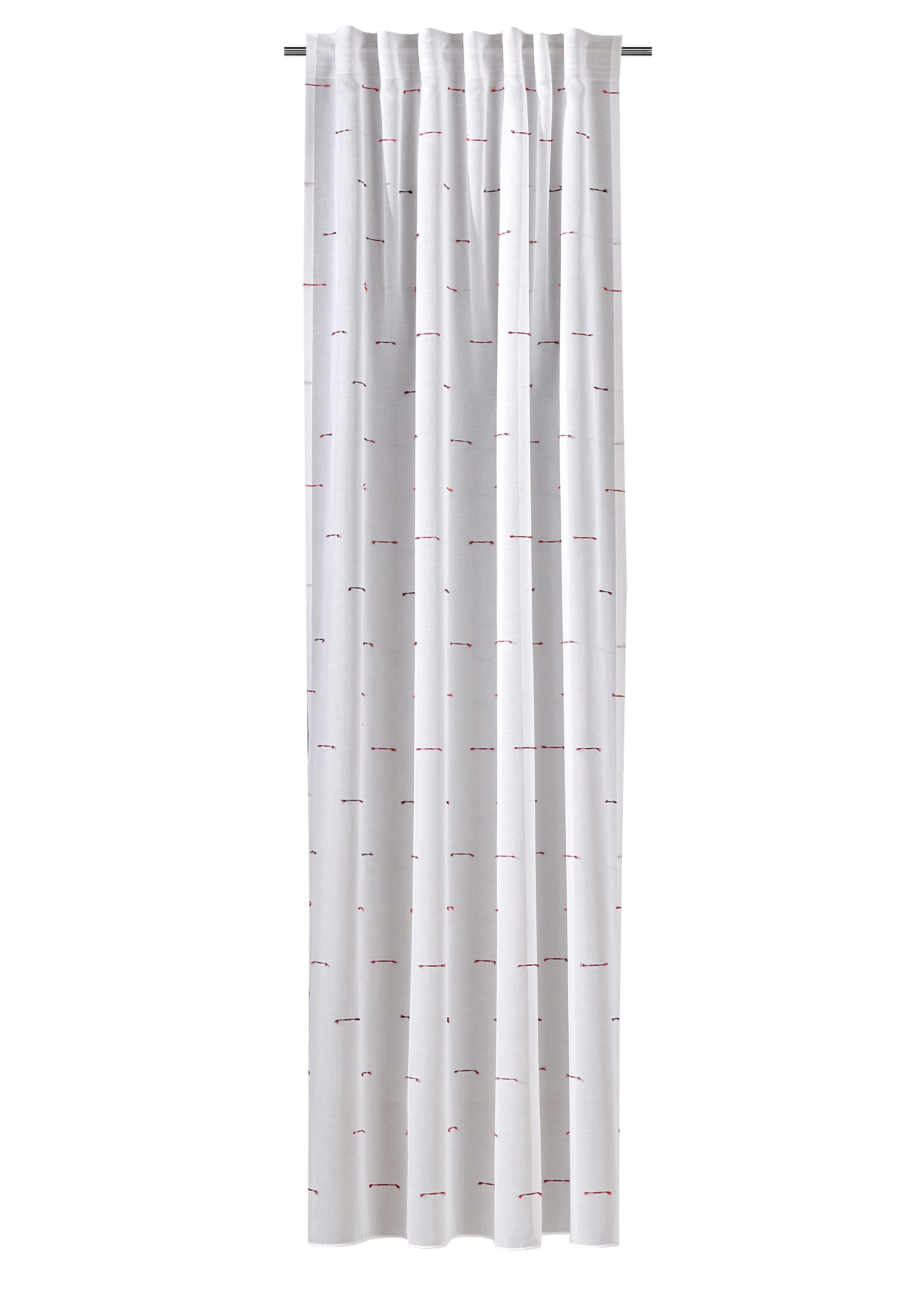 Verdi Vorhang Schlaufenbandschal Lotta 140 x 245 cm (1 St), verdecketeSchlaufen, halbtransparent