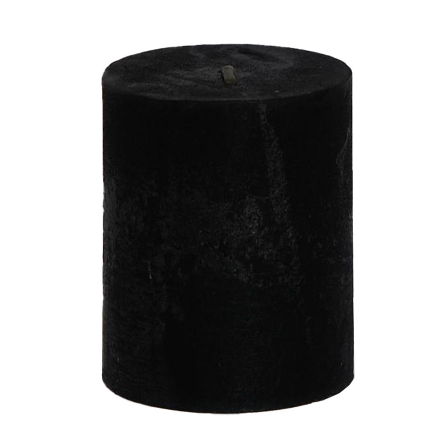 B&S Stumpenkerze Stumpenkerze durchgefärbt black 10 günstig online kaufen