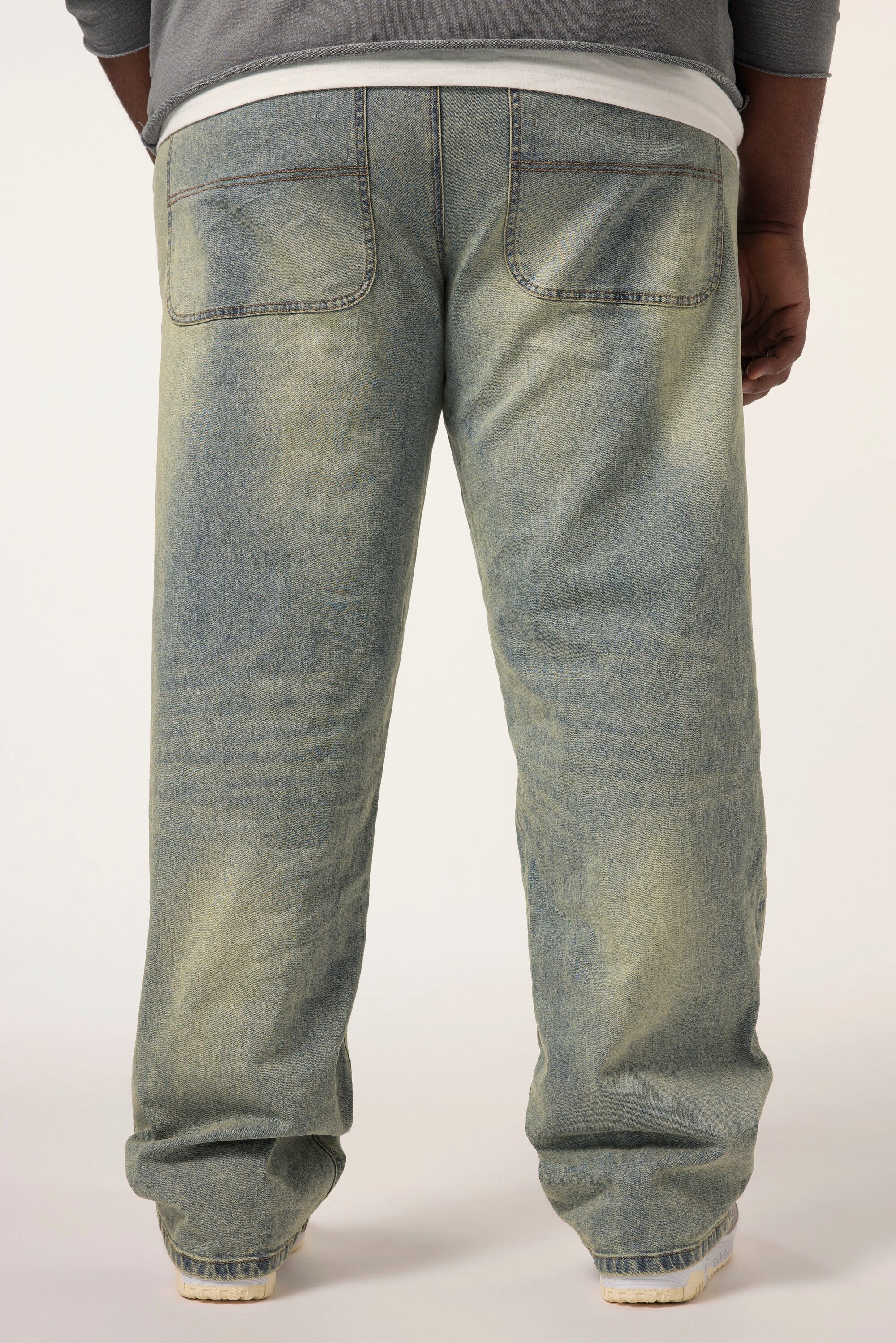 STHUGE 5-Pocket-Jeans Jeans Baggy Fit 5-Pocket Vintage Look