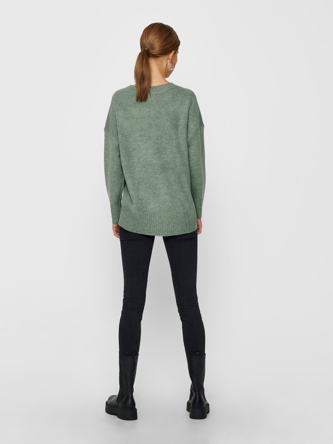 ONLY Strickpullover Only Damen Rundhals Strick-Pullover OnlNanjing Sweater Pulli