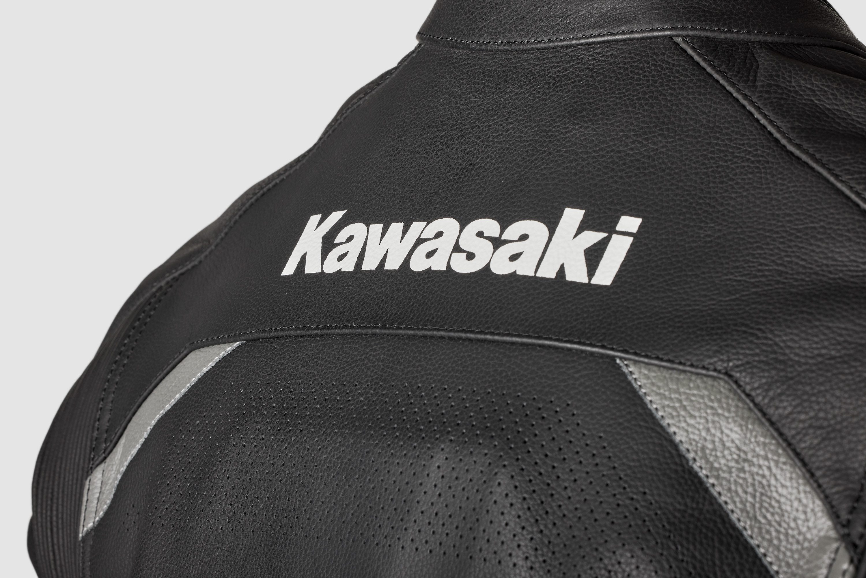 Kawasaki Motorradjacke Kawasaki Motorrad Lederjacke RIMINI / RIMINI 2