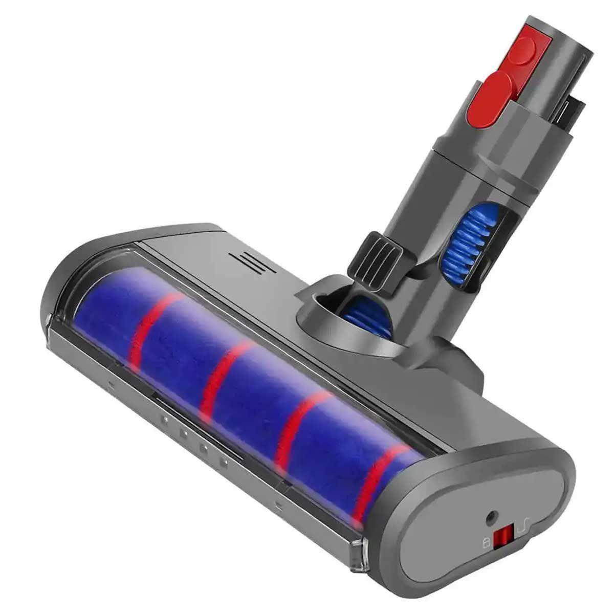 Wigento Bürstenrolle, Soft Bodendüse Bürste für Dyson V7 V8 V10 V11 Walze Bürstenwalze + LED