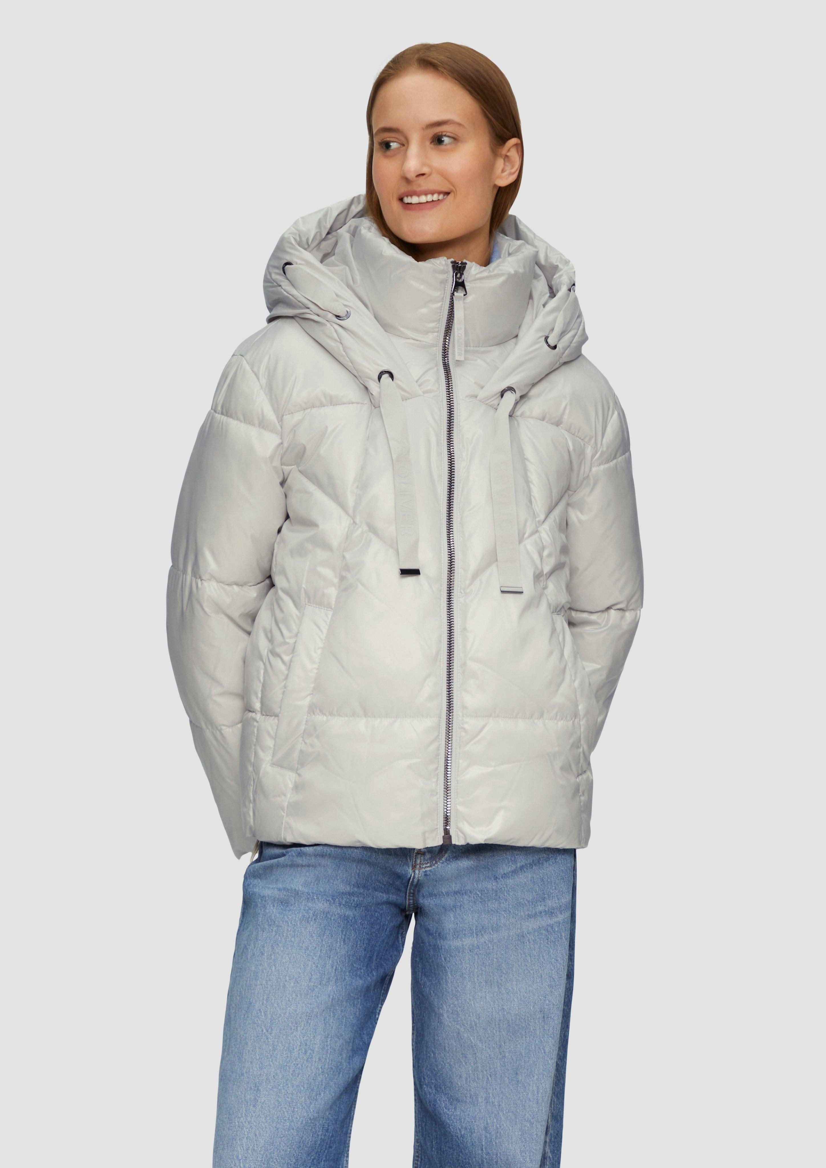Funktionsjacke Lässige Pufferjacke mit Steppdetails