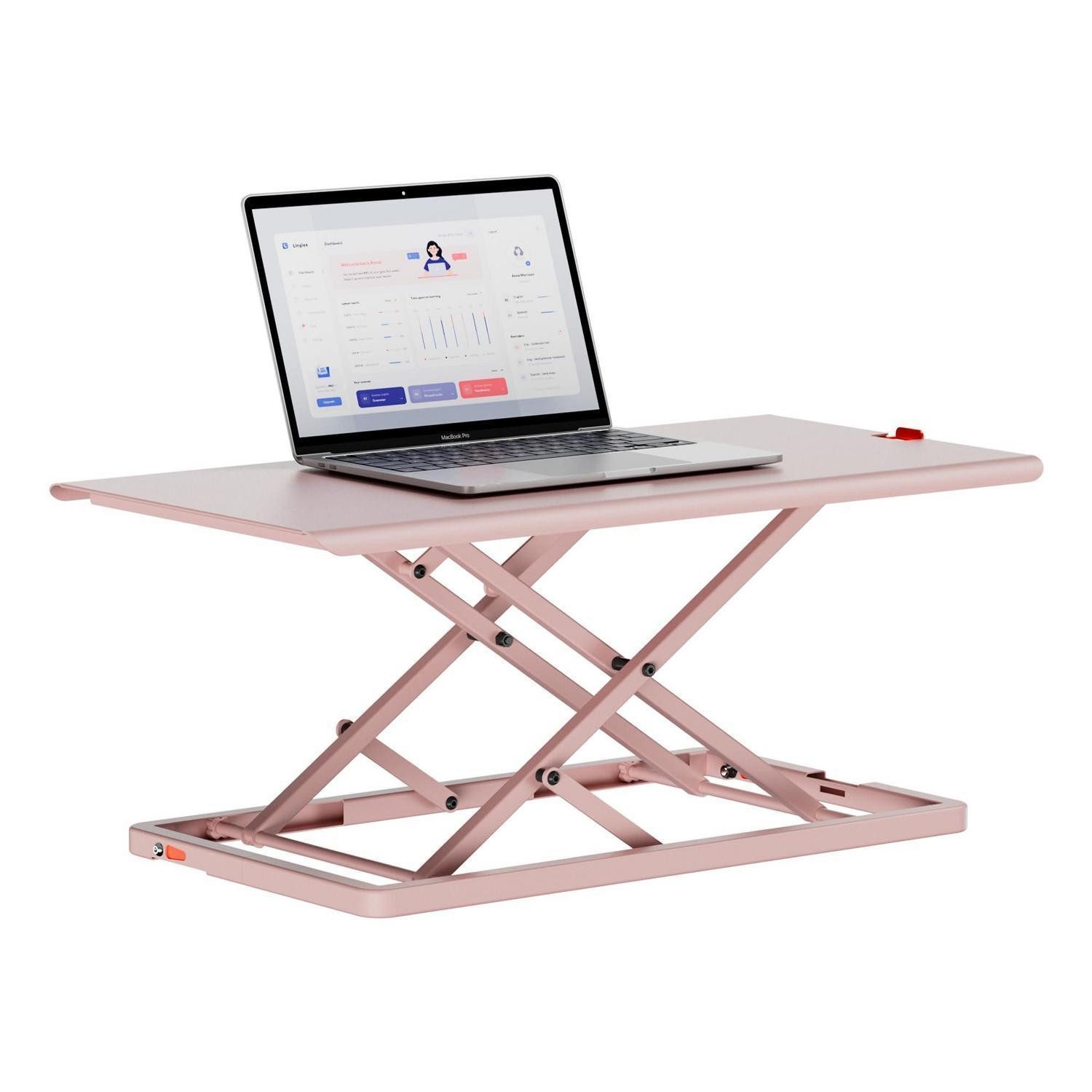 LuxusKollektion Stehtisch Stehtisch 65x30cm ultradünn Pink Rosa (1-St)