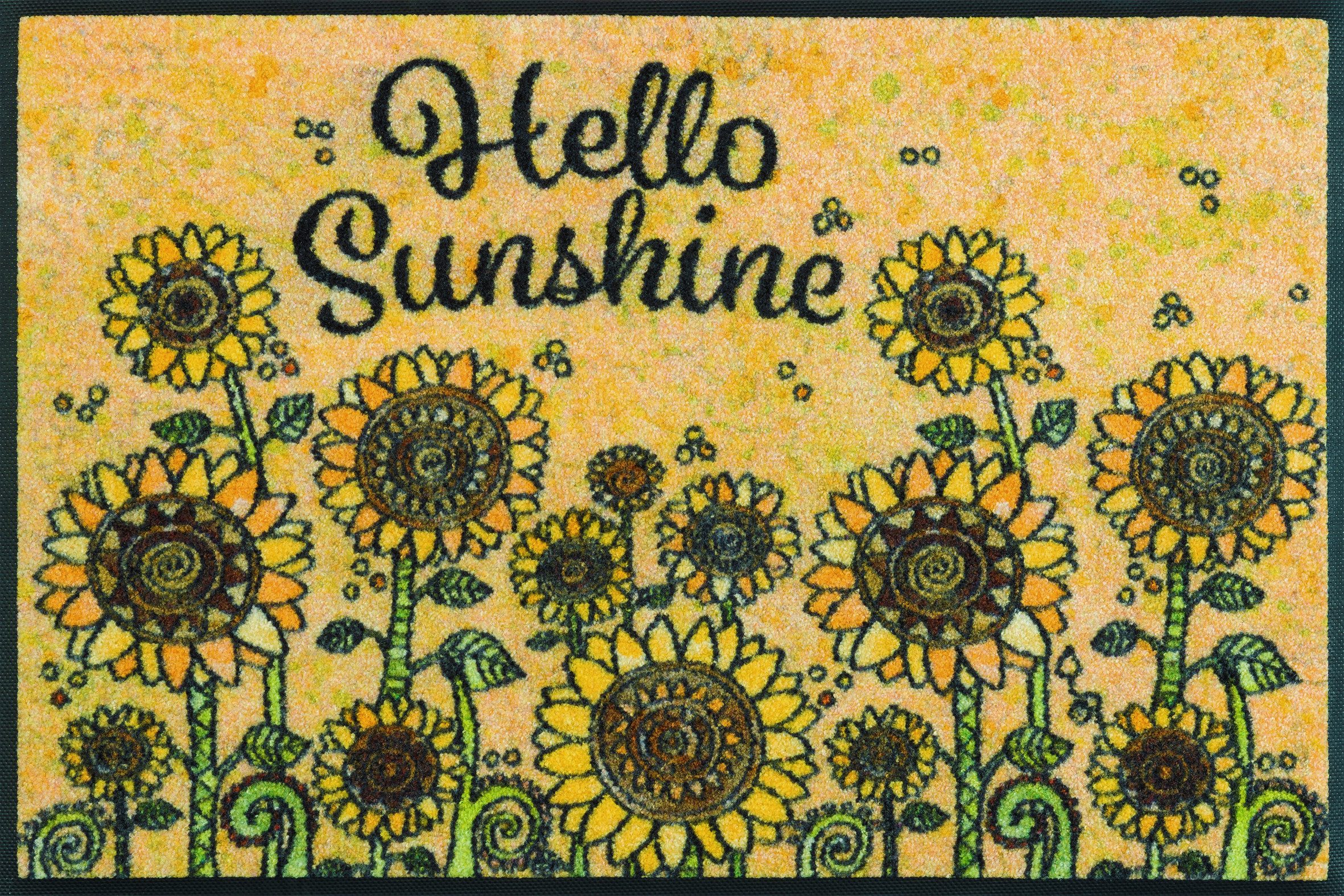 wash+dry by Kleen-Tex Fußmatte und Läufer Sunny Field, rechteckig, Höhe: 7 mm