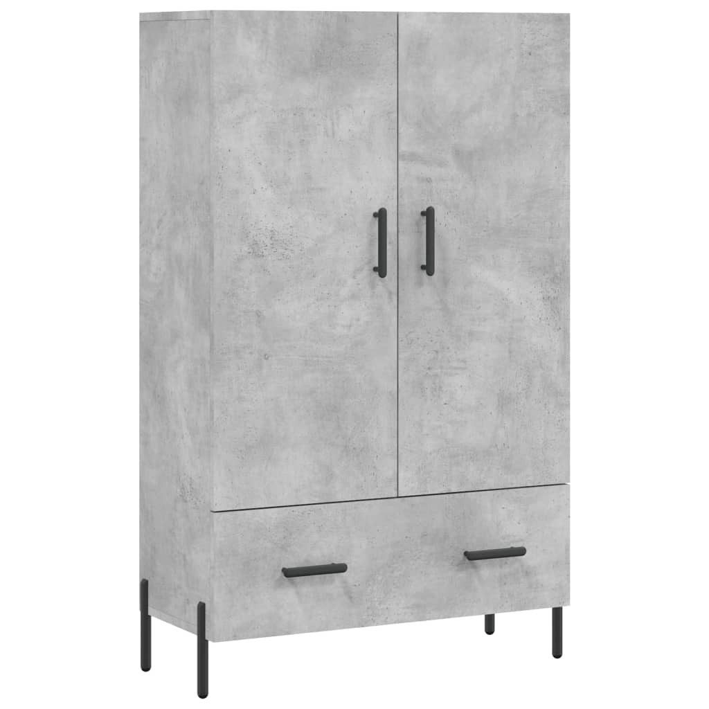 vidaXL Highboard Highboard Betongrau 69,5x31x115 cm günstig online kaufen