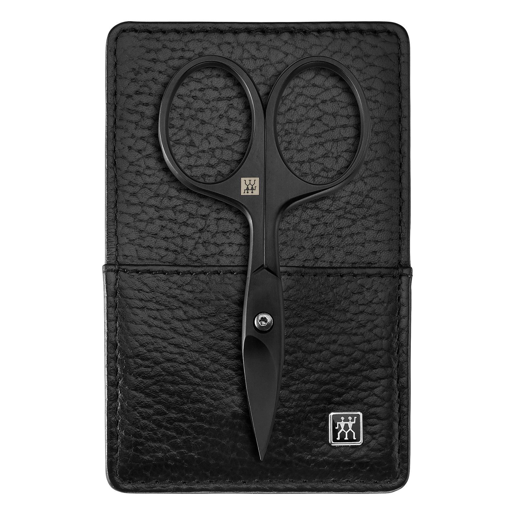 Zwilling Maniküre-Pediküre-Set Zwilling Maniküre Pediküre Set 3tlg. mit Nagelschere, Leder, schwarz, 3-tlg.